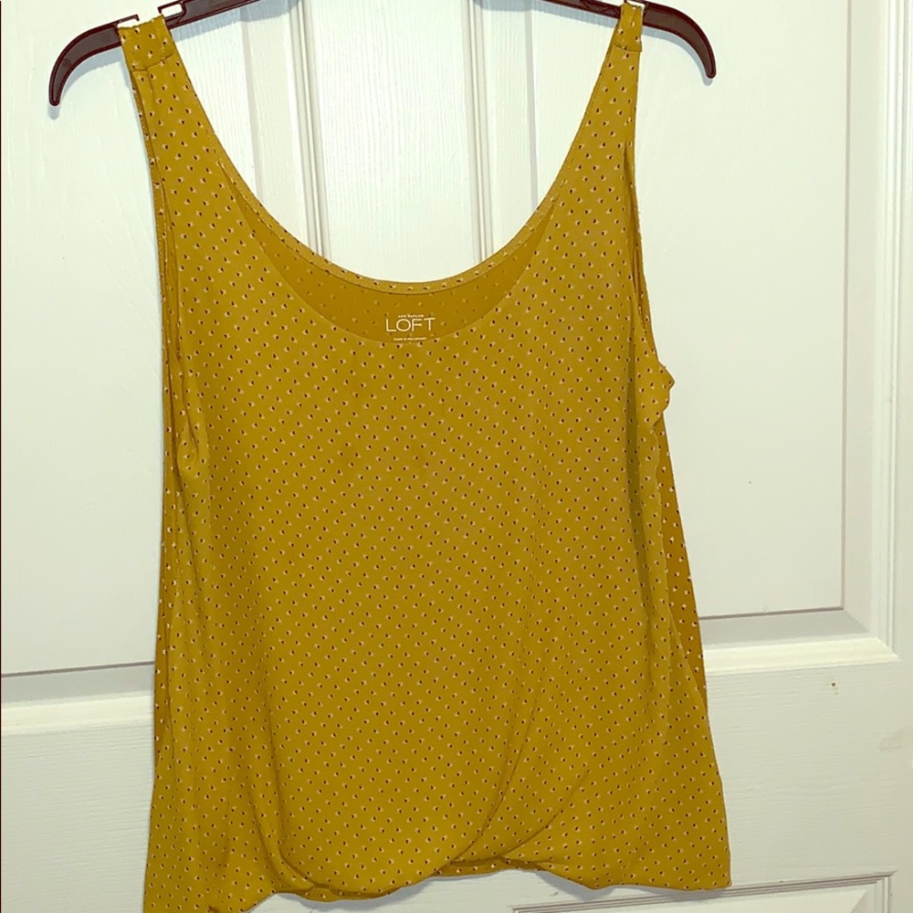 Loft sleeveless top